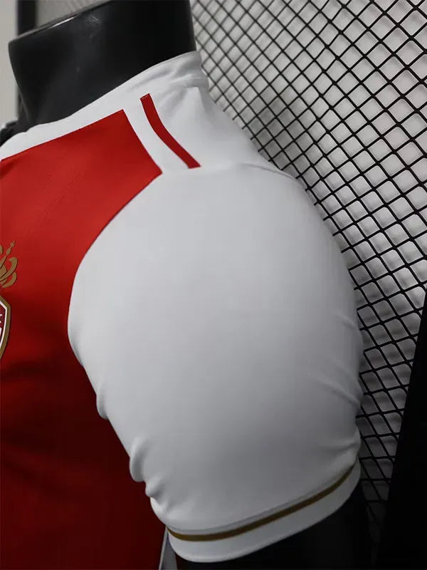 Monaco 2025-2026 Player Version Home Jersey