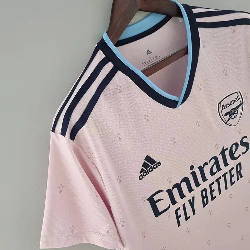Arsenal 2022-2023 Pink Third Fan Version Jersey