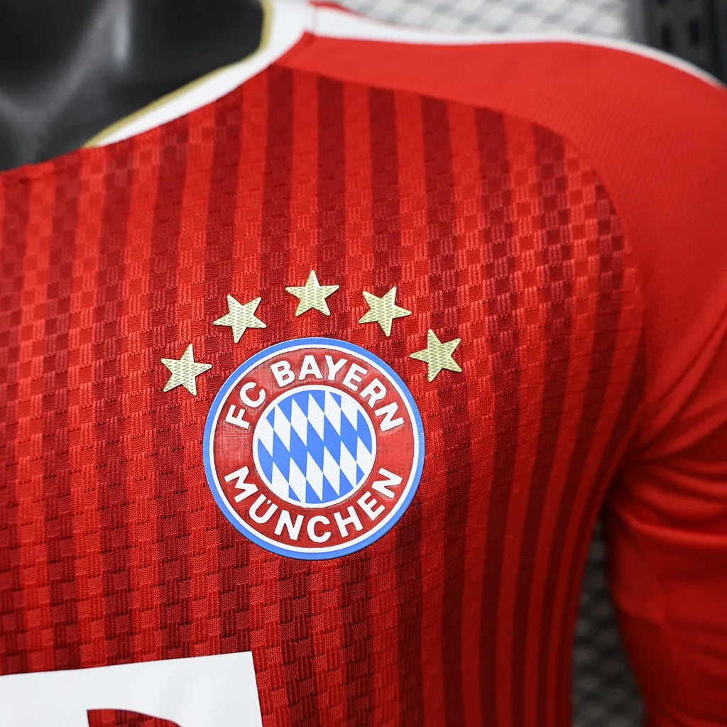 Bayern Munich 2026-2027 Player Version Home Long Sleeve Jersey
