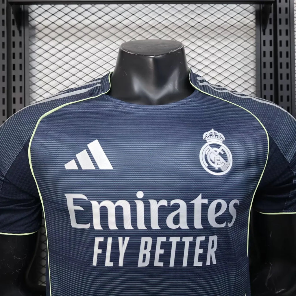 Real Madrid 2025-2026 Player Version Away Jersey