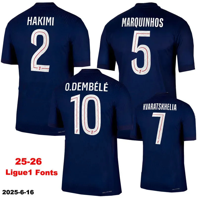 PSG 2025-2026 Player Version Away Jersey