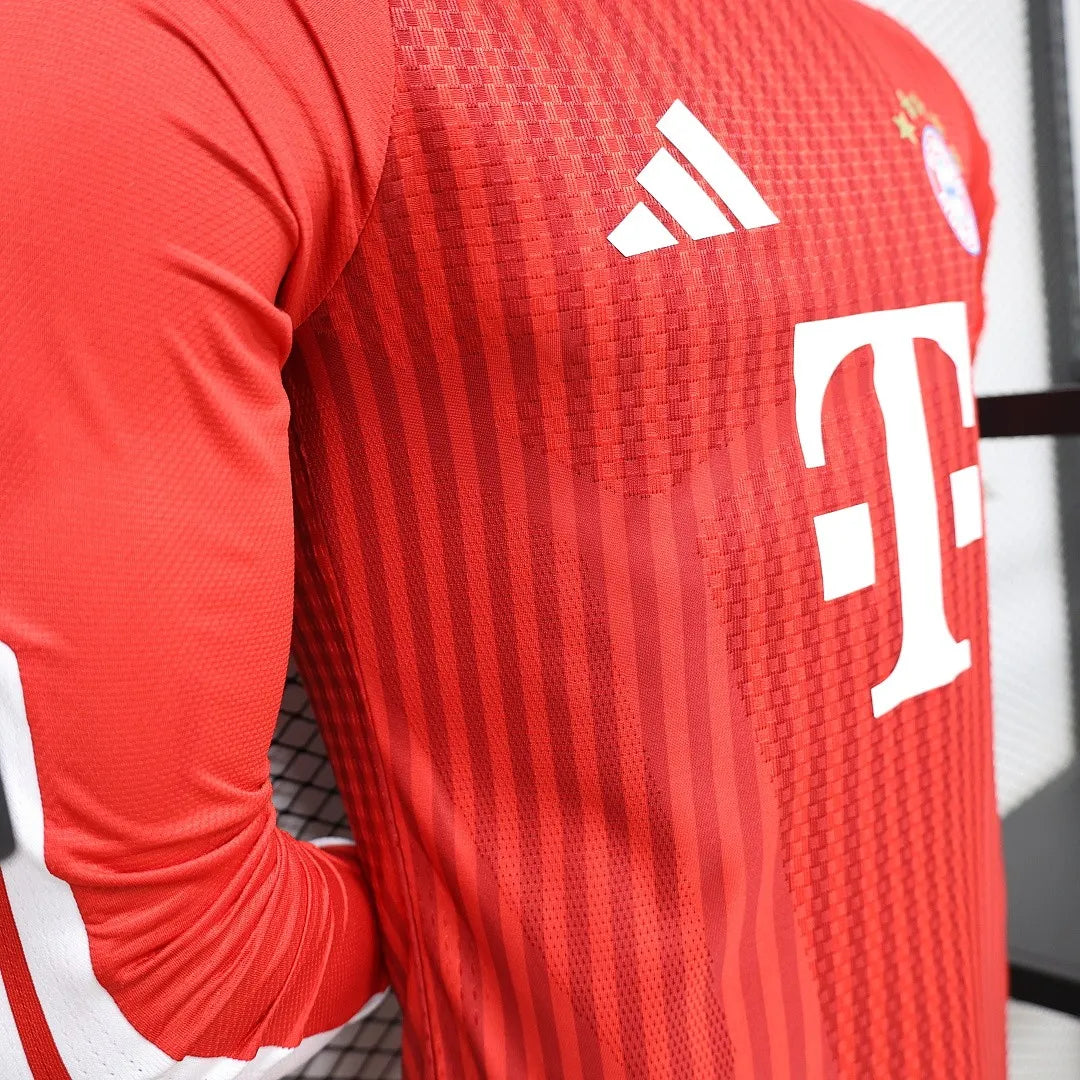 Bayern Munich 2026-2027 Player Version Home Long Sleeve Jersey