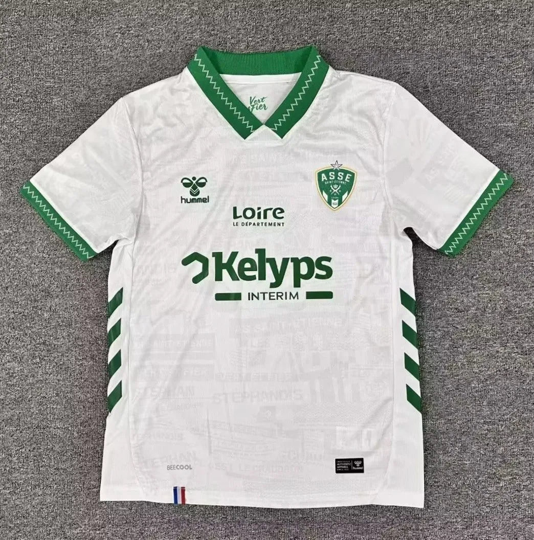 Saint-Étienne 2025-2026 Fan Version Away Jersey