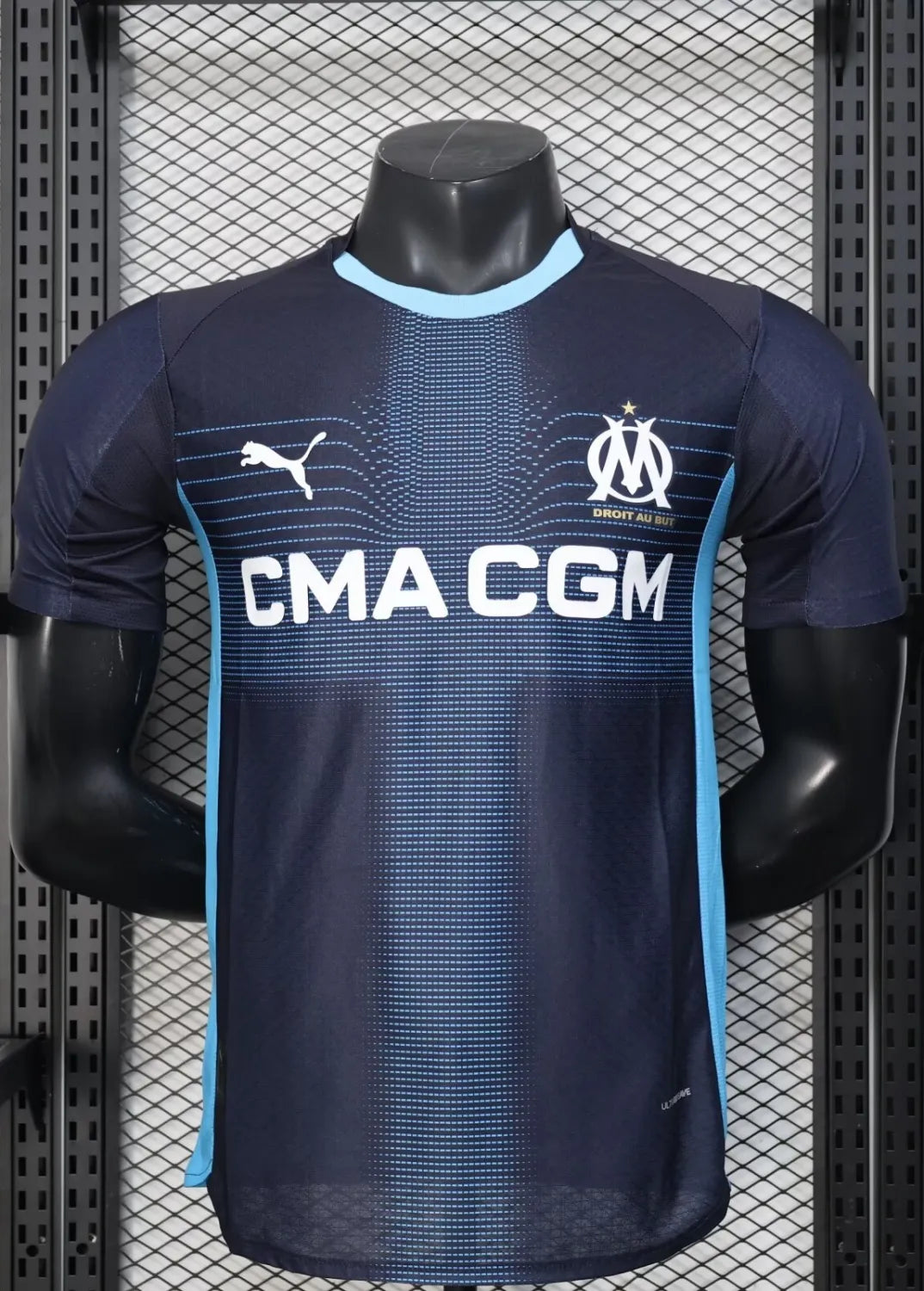 Marseille 2025-2026 Player Version Away Jersey