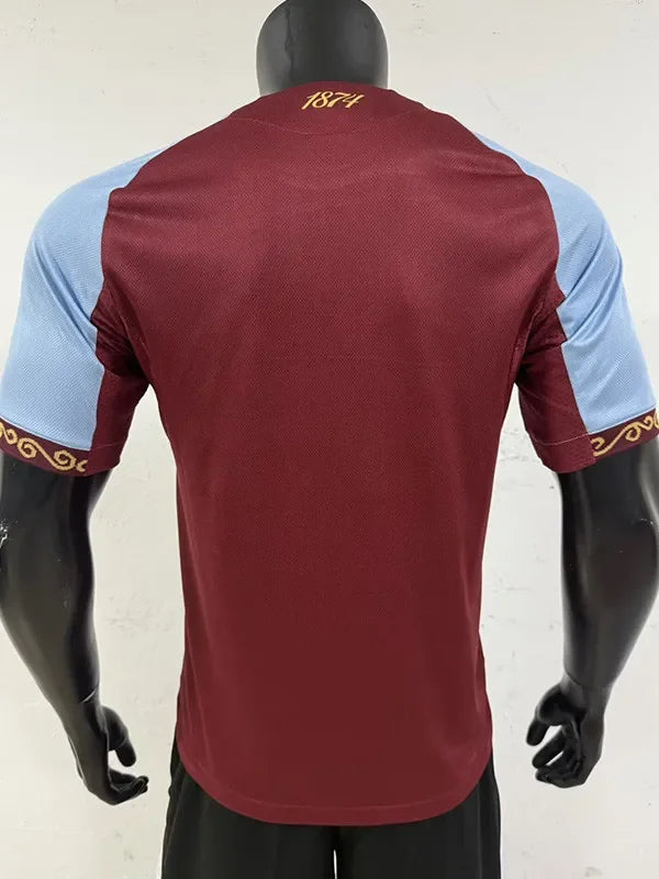 Aston Villa 2025-26 Home Player Version Jersey