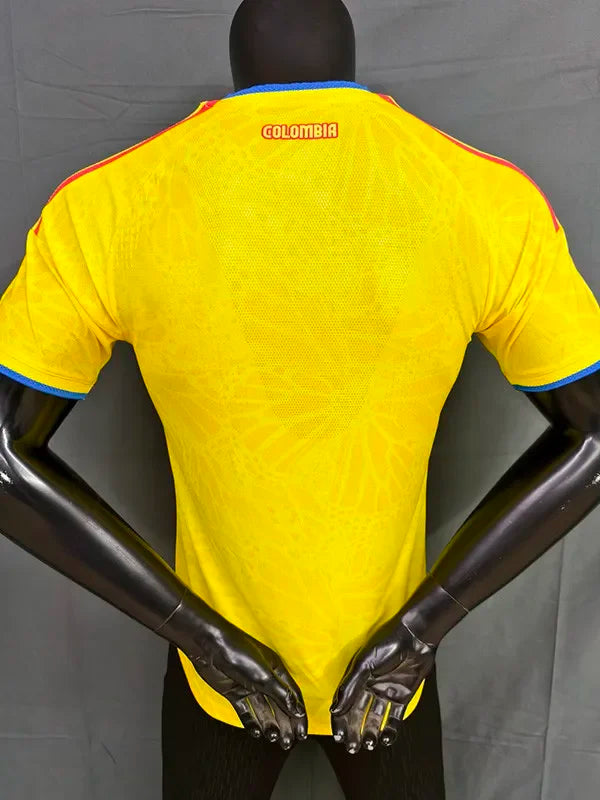 Colombia 2026-27 Home Player Version Jersey
