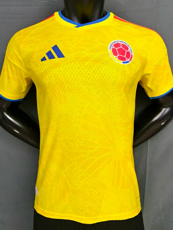Colombia 2026-27 Home Player Version Jersey