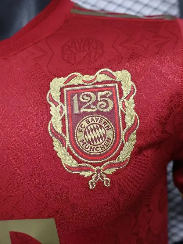 Bayern Munich 2025-2026 125th Anniversary Player Version Jersey