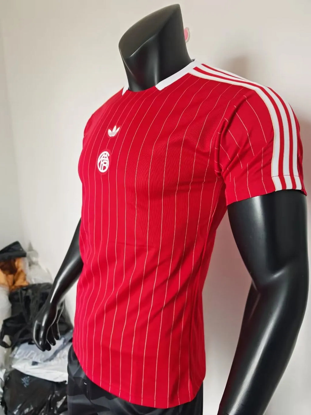 Bayern Munich 2025-2026 Red Casual Edition Player Version Jersey