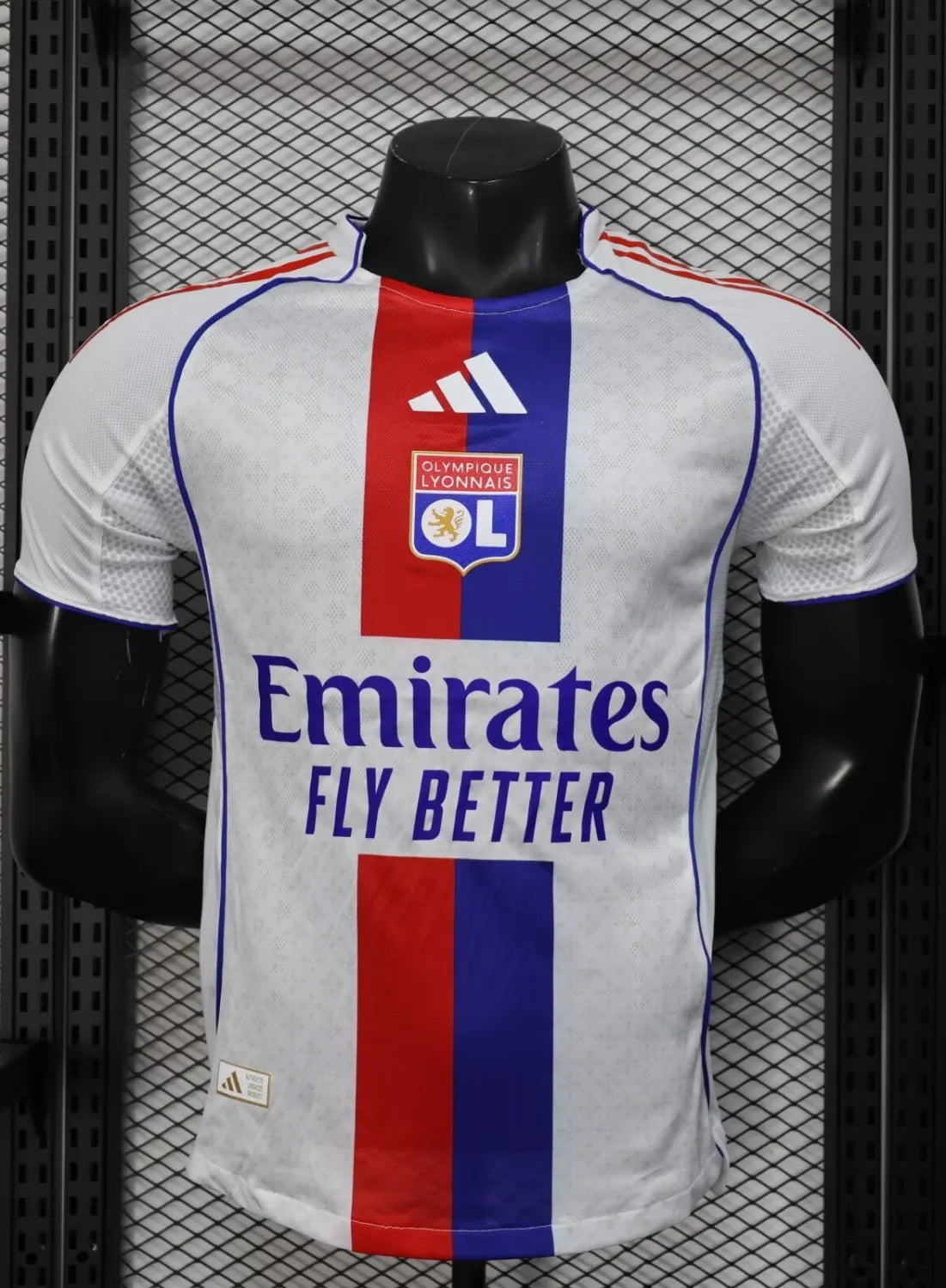 Lyon 2025-2026 Player Version Home Jersey