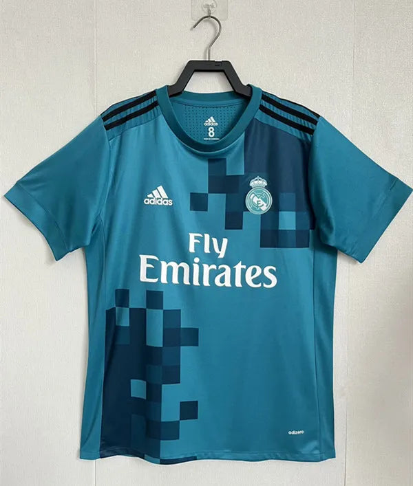 Real Madrid 2017-2018 Retro Third Player Version Jersey