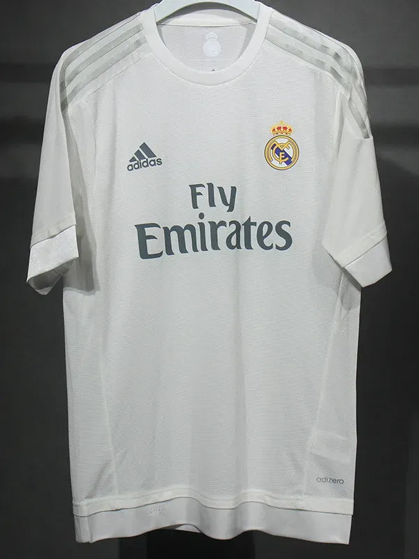Real Madrid 2015-2016 Retro Home Player Version Jersey