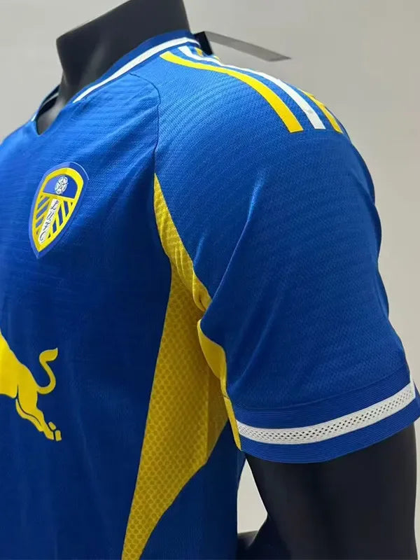 Leeds United 2025-26 Away Player Version Jersey