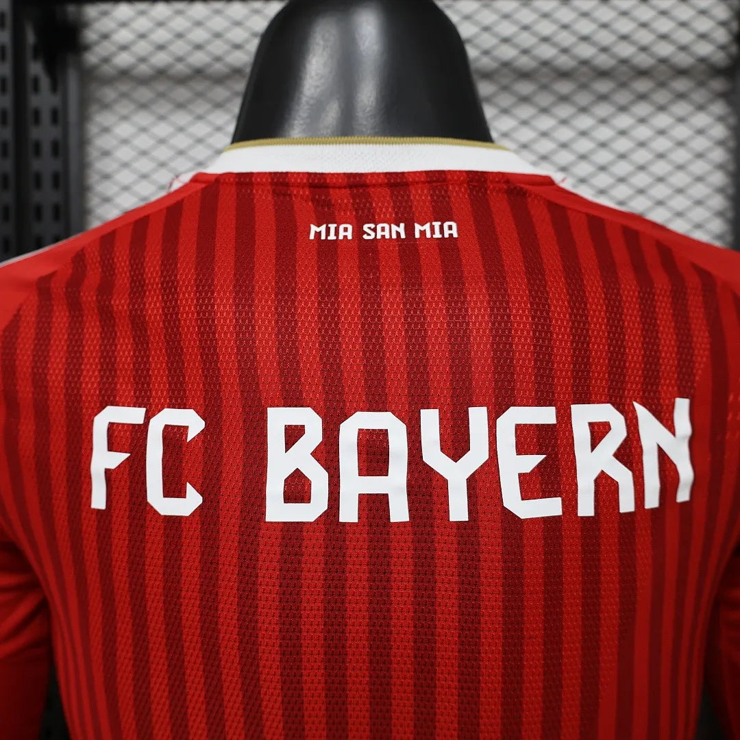 Bayern Munich 2026-2027 Player Version Home Long Sleeve Jersey