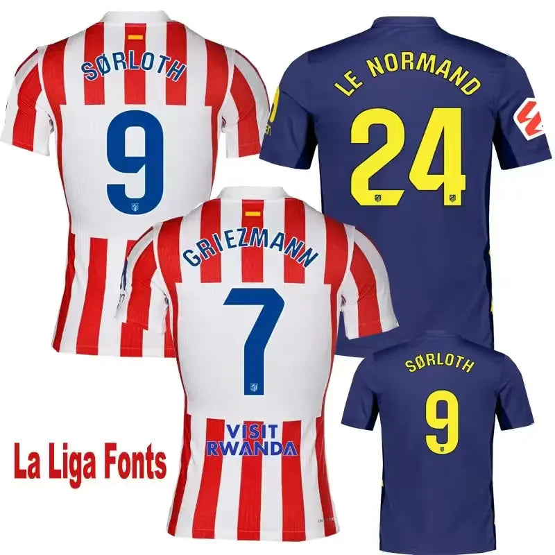 Atlético Madrid 2025-2026 Fan Version Home Jersey