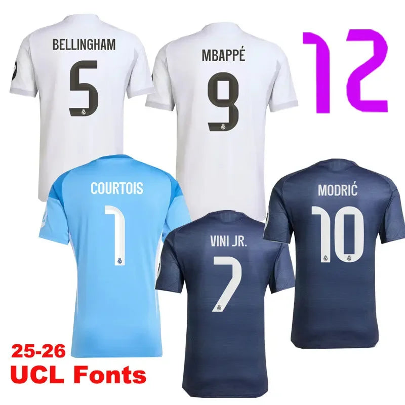 Real Madrid 2025-2026 Player Version Away Jersey