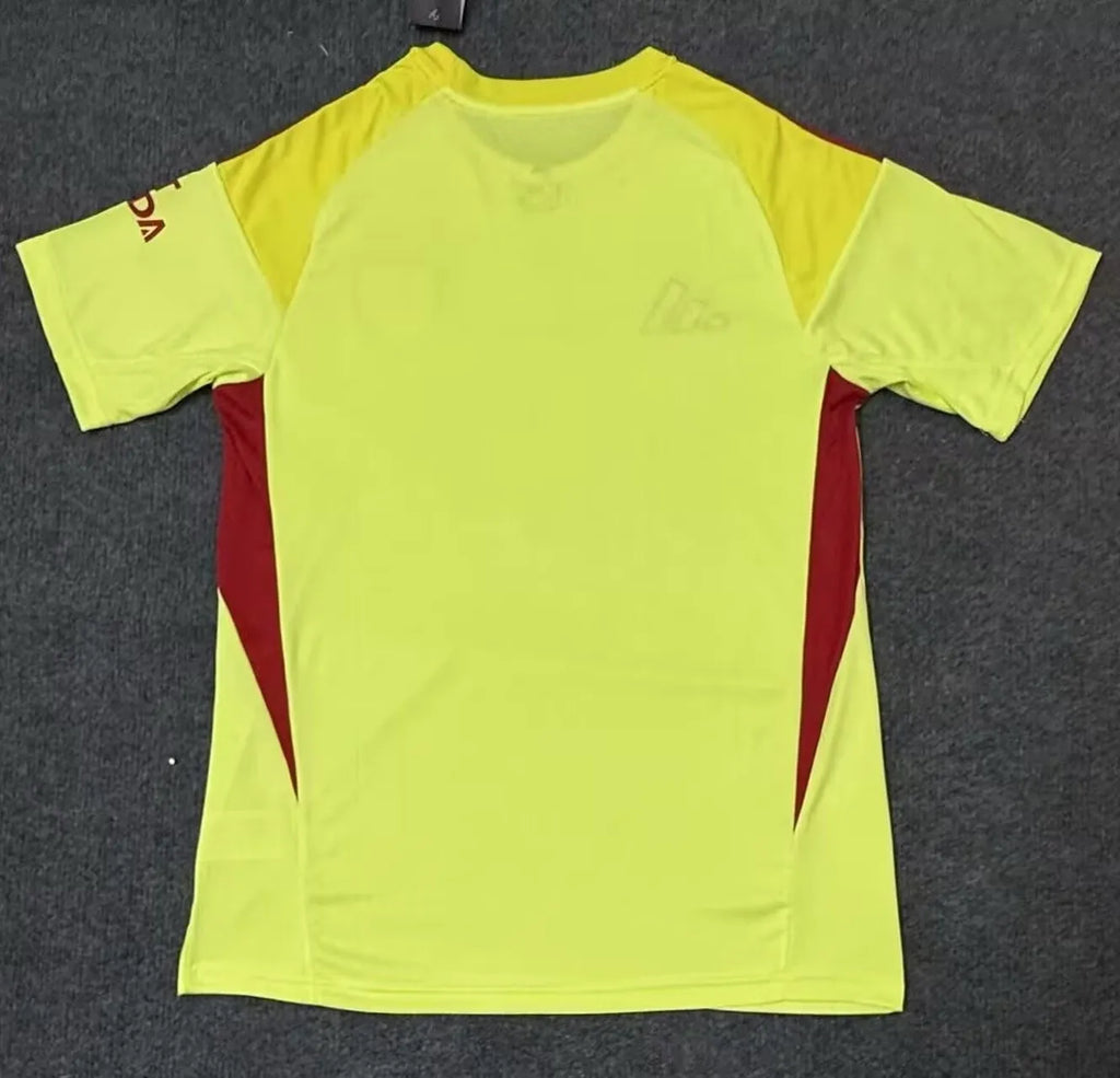 Arsenal 2025-2026 Light Yellow Goalkeeper Fan Version Jersey