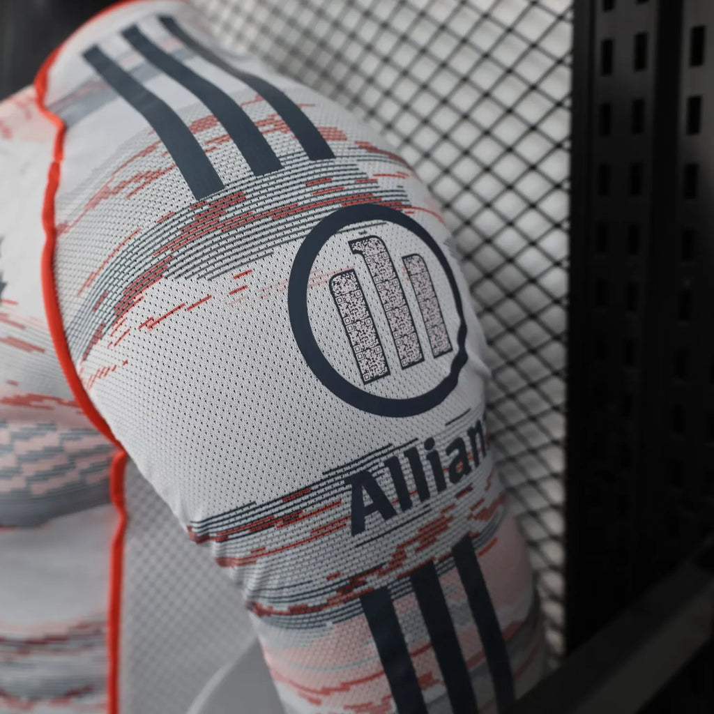 Bayern Munich 2025-2026 Away Player Version Long Sleeve Jersey