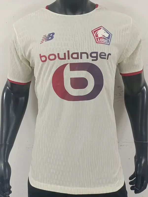 Lille 2025-2026 Player Version Away Jersey