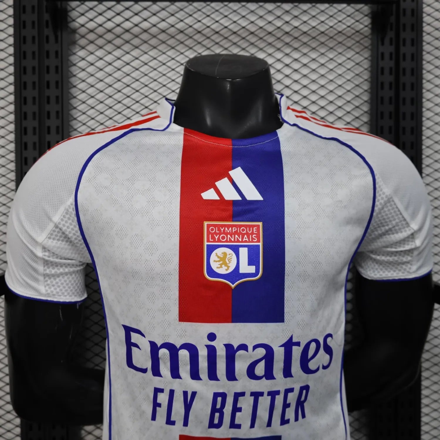 Lyon 2025-2026 Player Version Home Jersey