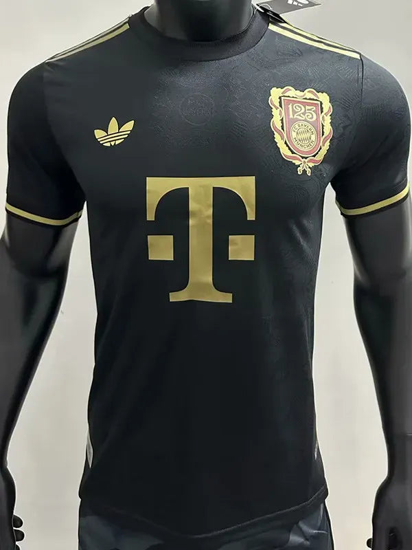 Bayern Munich 2025-2026 Black 125th Anniversary Player Version Jersey