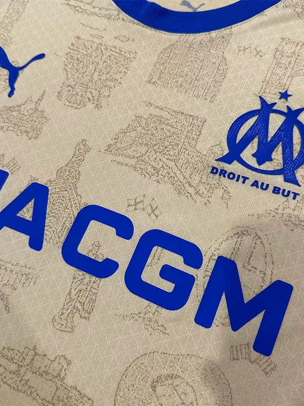 Marseille 2025-2026 Fourth Player Version Jersey