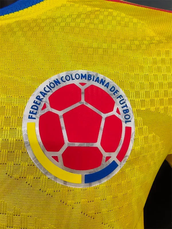 Colombia 2026-27 Home Player Version Jersey