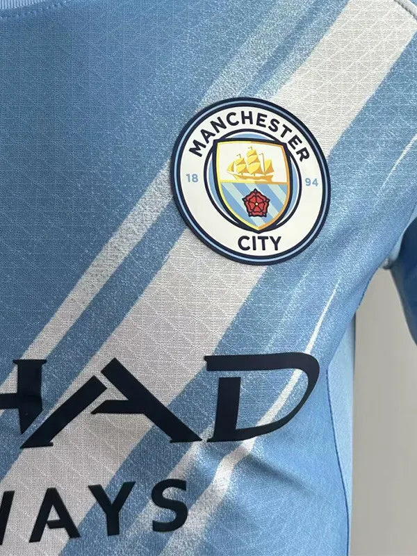 Manchester City 2025-26 Home Player Version Jersey