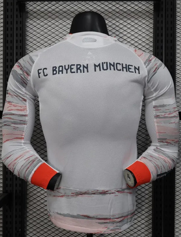 Bayern Munich 2025-2026 Away Player Version Long Sleeve Jersey