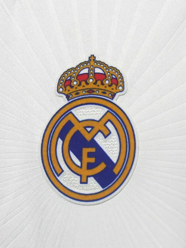 Real Madrid 2010-2011 Retro Home Player Version Long Sleeve Jersey