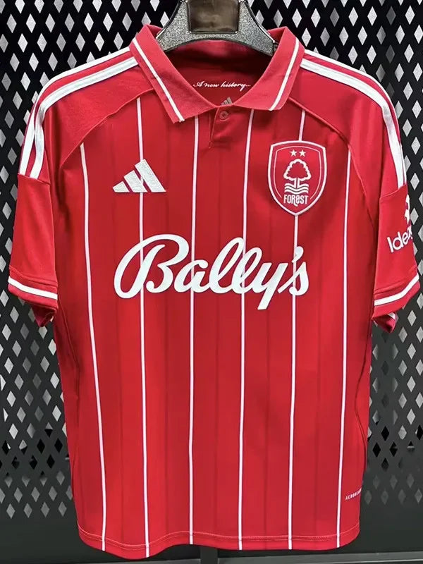 Nottingham Forest 2025-26 Home Fan Version Jersey