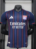 Lyon 2025-2026 Player Version Away Jersey