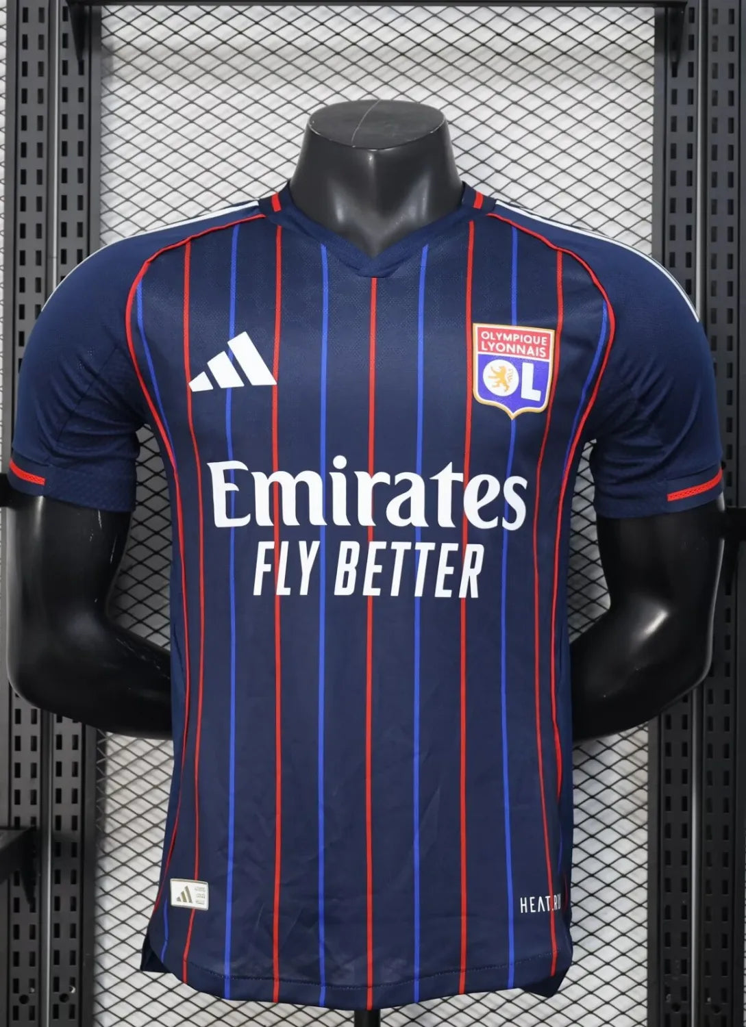 Lyon 2025-2026 Player Version Away Jersey