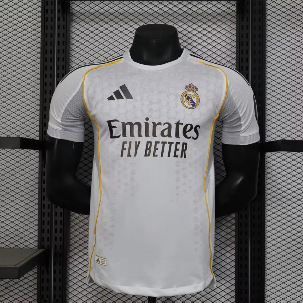 Real Madrid 2025-2026 Player Version Home Jersey
