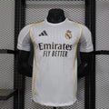 Real Madrid 2025-2026 Player Version Home Jersey
