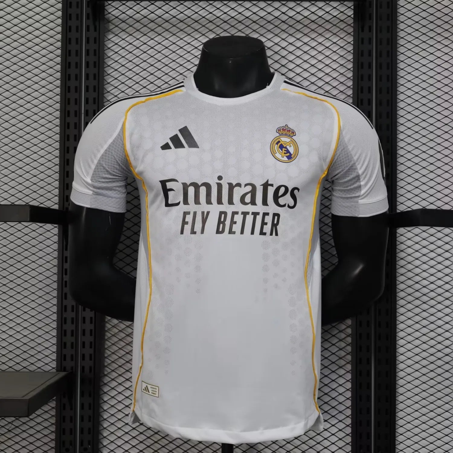 Real Madrid 2025-2026 Player Version Home Jersey