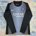 Paris Saint-Germain 2025-2026 Black Goalkeeper Long Sleeve Jersey