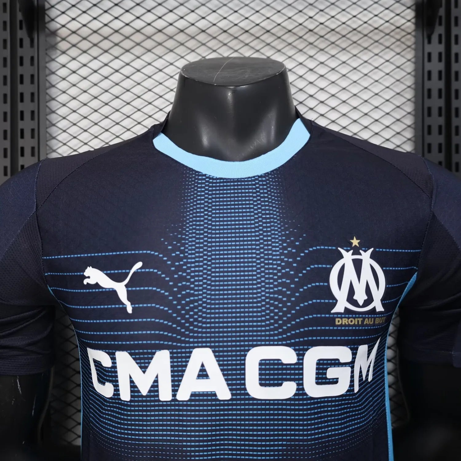 Marseille 2025-2026 Player Version Away Jersey
