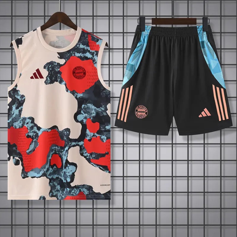 Bayern Munich 2025-2026 Tank Top and Shorts Set