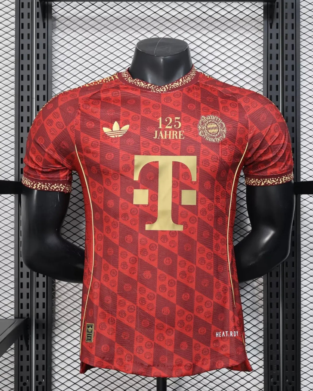 Bayern Munich 2025-2026 Red 125th Anniversary Player Version Jersey