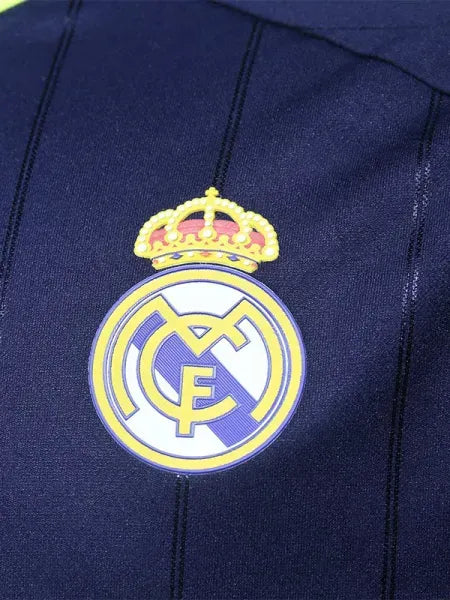 Real Madrid 2012-2013 Retro Away Player Version Long Sleeve Jersey