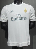 Real Madrid 2015-2016 Retro Home Player Version Jersey