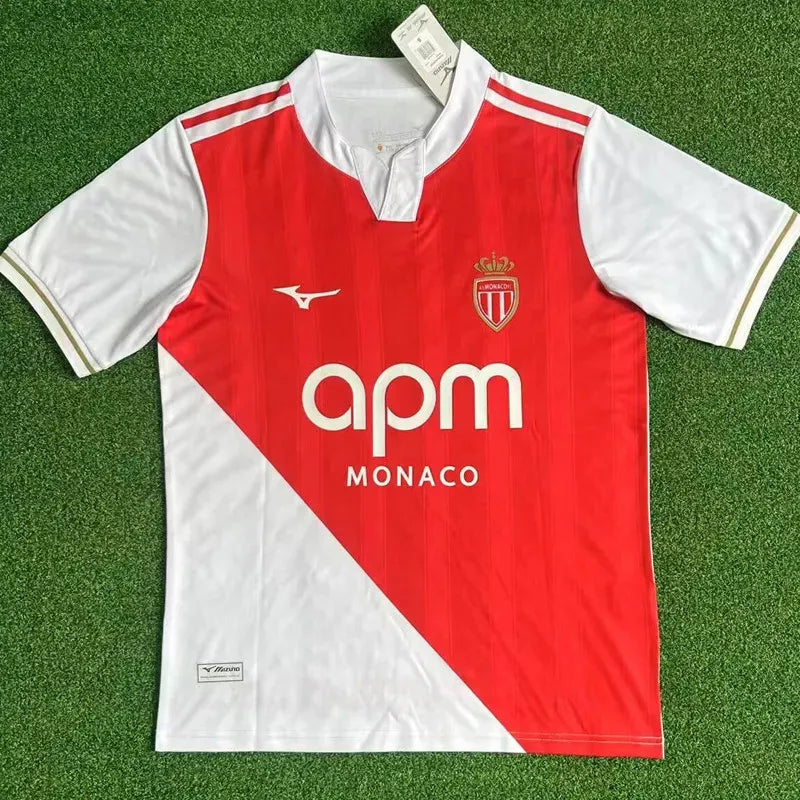 Monaco 2025-2026 Fan Version Home Jersey