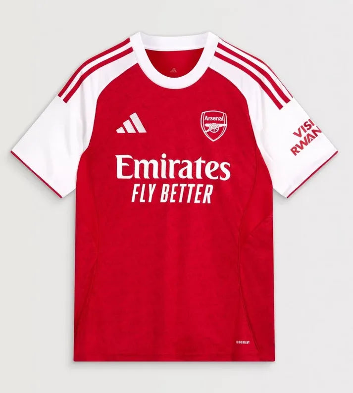 Arsenal 2025-2026 Home Champions #25 Fan Version Jersey