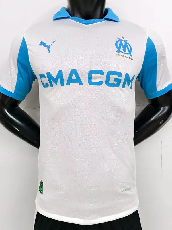 Marseille 2025-2026 Player Version Home Jersey