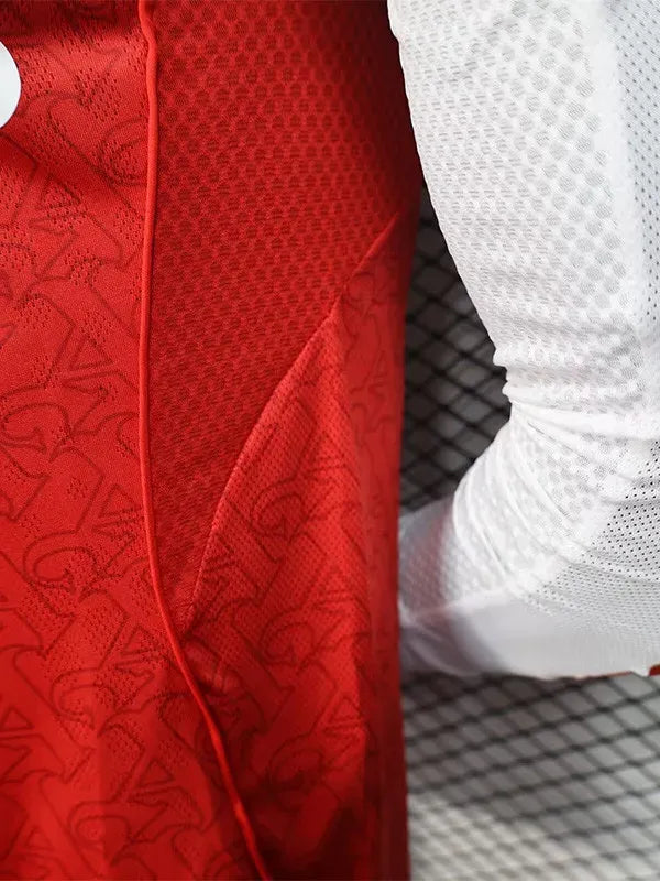 Arsenal 2025-2026 Home Player Version Long Sleeve Jersey