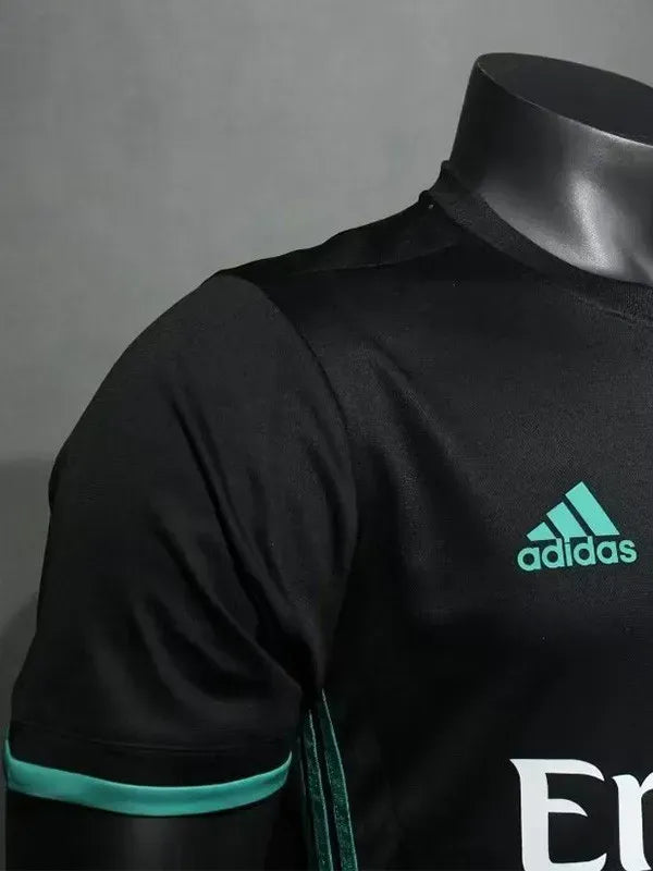 Real Madrid 2017-2018 Retro Away Player Version Jersey