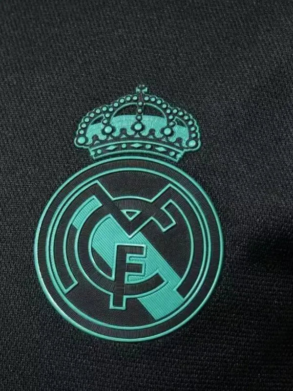 Real Madrid 2017-2018 Retro Away Player Version Jersey