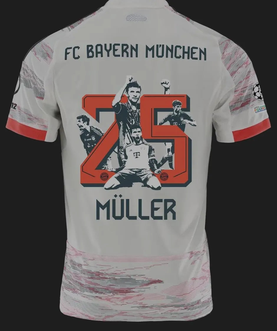 Bayern Munich 2025-2026 Away Fan Version Jersey