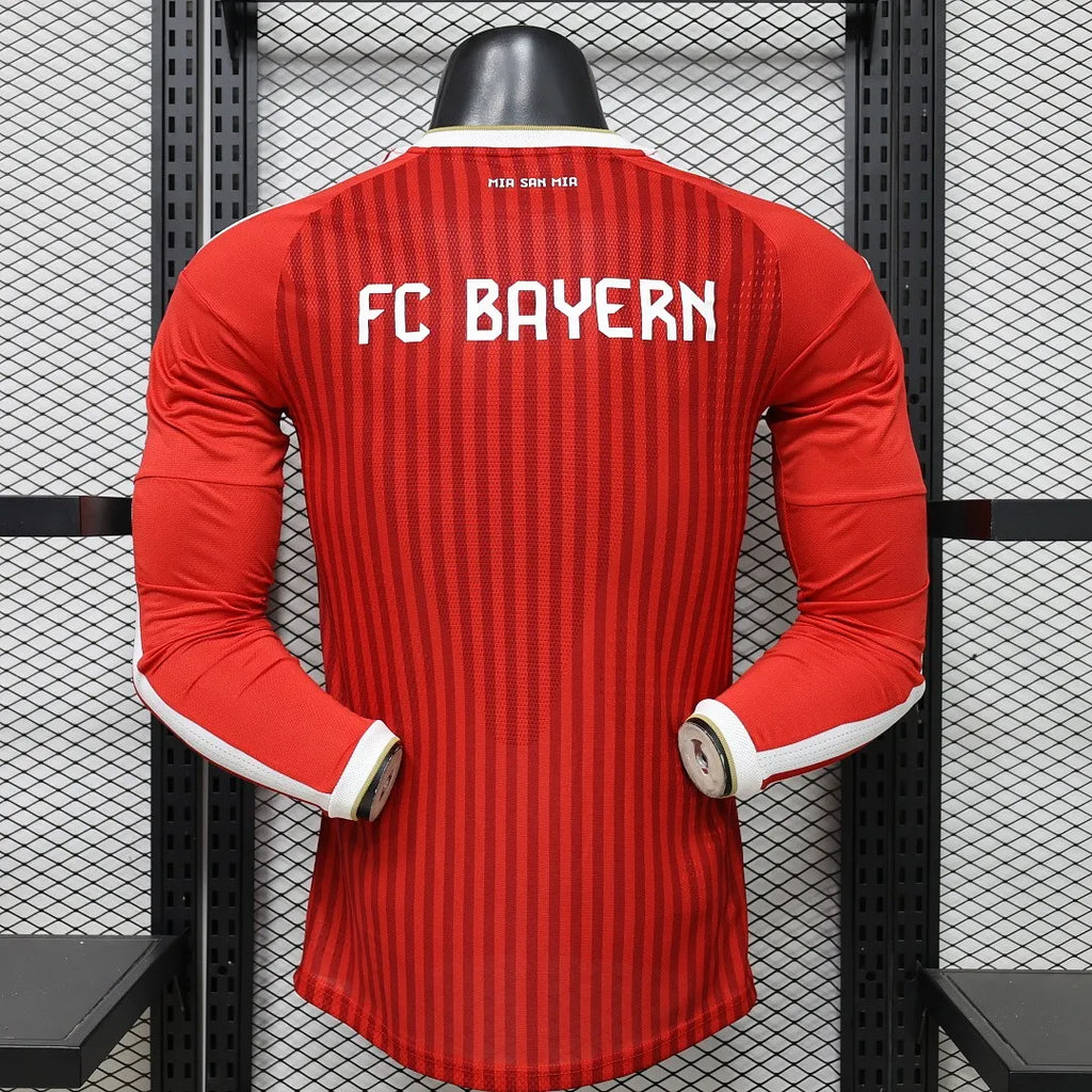 Bayern Munich 2026-2027 Player Version Home Long Sleeve Jersey